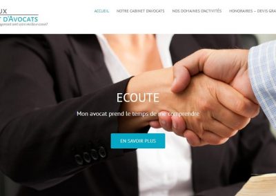 Création site internet Avocat Toulouse – Durrieux Avocats