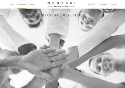Création site PME Toulouse – DeBerri Medical Care ™
